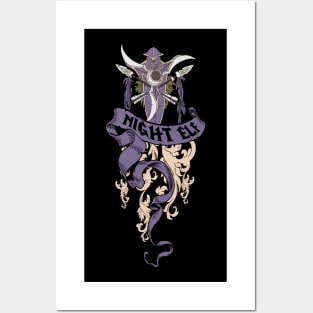 NIGHT ELF - LIMITED EDTION Posters and Art